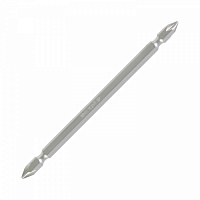 Вставка (бита) торцевая 1/4" Phillips, PH3, L = 150 мм, двухсторонняя, для шуруповерта KING TONY 131503P