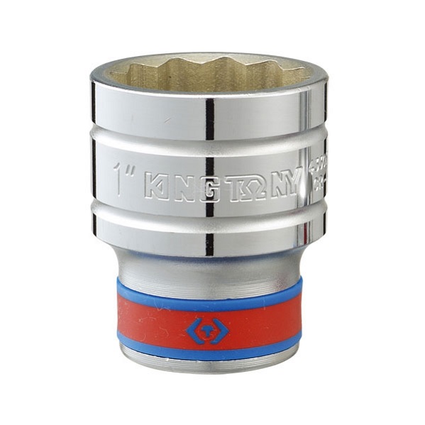 Набор торцевых головок с принадлежностями двенадцатигранных KING TONY 4028SR (1/2", 3/8"-1,1/4", 24 предмета)