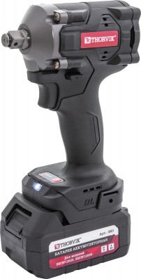 Гайковерт ударный аккумуляторный бесщёточный 1/2"DR 21В 620 Нм Thorvik BBIW12620