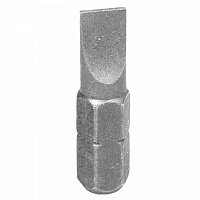 Вставка (бита) торцевая 1/4", Slotted, 6х1.0 мм, L = 25 мм KING TONY 102506S1