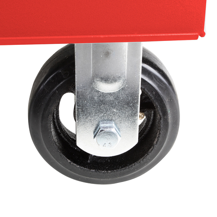 Licota AWX-2603R-N-R-ST Тележка инструментальная с карманом, со столешницей, 7 полок, красная