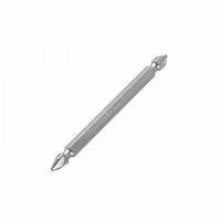 Вставка (бита) торцевая 1/4" Phillips, PH2, L = 100 мм, двусторонняя KING TONY 151002P