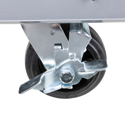 Licota AWX-2602GB-R Тележка инструментальная с карманом, 5 полок, сине-серая