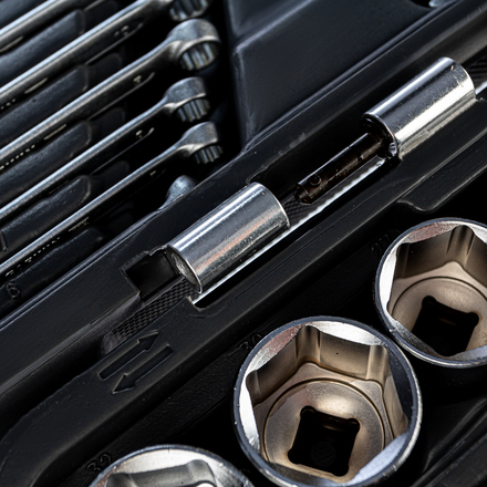 GARWIN PRO 641150 Набор ручных инструментов 1/4" и 1/2" 6 гр. 169 предметов