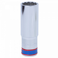 Головка торцевая глубокая двенадцатигранная 1/2", 19 мм KING TONY 423019M