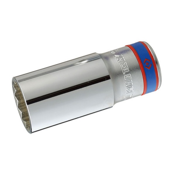 Набор глубоких торцевых головок 1/2", двенадцатигранные, 10-32 мм, 15 предметов KING TONY 4215MR