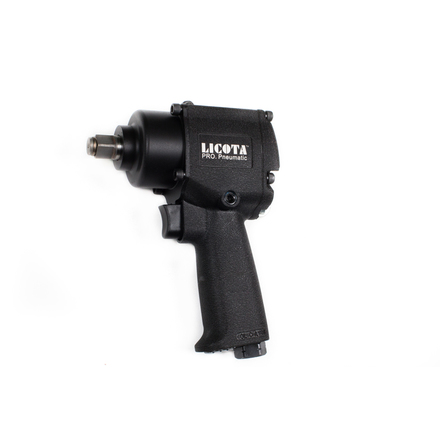 Licota PAW-04057 Гайковерт пневматический ударный 1/2" 610 Нм (62,2 кГм), суперкомпактный, twin hammer