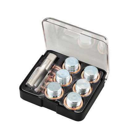 Licota ATA-7600E Набор для восстановления резьбы отверстия масляного поддона (картера) М22х1,5