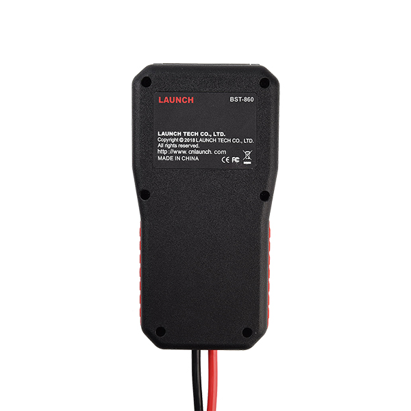 Тестер АКБ, системы зарядки поддержка 12В, 24B, с принтером, русская версия Launch BST 860