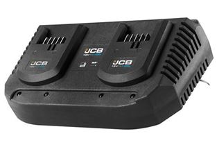 Зарядное устройство для аккумуляторных батарей двойное 18V, 2*3.5AH