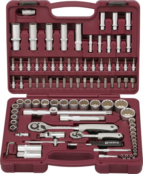 Набор инструмента универсальный Thorvik UTS0094/12 с головками торцевыми 12-гранными