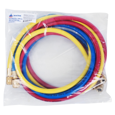 Шланг заправочный для фреона 1/4"SAE х1/4"SAE, 1,8 м