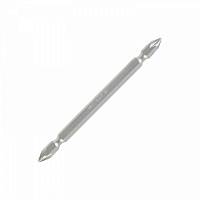 Вставка (бита) торцевая 1/4", Phillips, PH1, L = 110 мм, двухсторонняя, для шуруповерта KING TONY 131101P