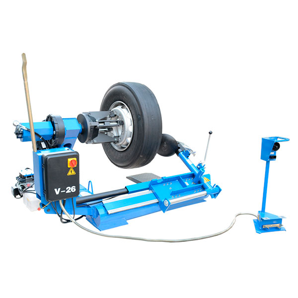 Станок шиномонтажный для грузовых автошин ROSSVIK V-26 (до 26", 380 В, RAL5005)