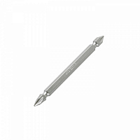 Вставка (бита) торцевая 1/4" Phillips, PH1, L = 100 мм, двусторонняя KING TONY 151001P