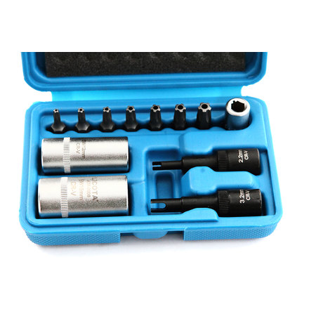 Licota ATF-0008 Набор головок для обслуживания кондиционера, ЭБУ двигателя, и демонтажа датчиков