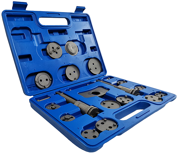 Инструмент сведения тормозных цилиндров (18 предметов) TA-B1009