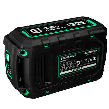 Аккумуляторная батарея GARWIN PRO PBZ100-080A (Li-Ion, 18 В, 8 Ач)