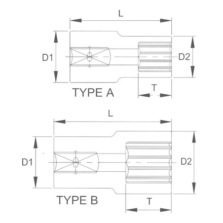Licota R3006 Головка торцевая super lock 3/8" 6 мм