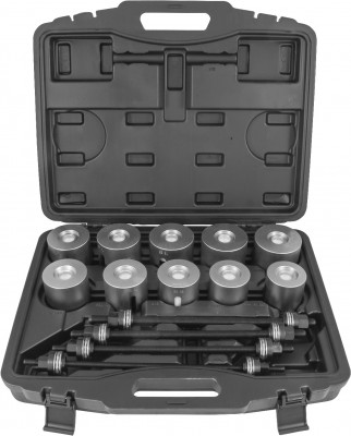 Инструмент универсальный для замены сайлентблоков в наборе Thorvik APPS24 , 44-82 мм, 24 предмета