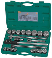 Набор головок торцевых дюймовых S04H6622S (S04H6422S), 3/4"DR, SAE 7/8"--2", 22 предмета