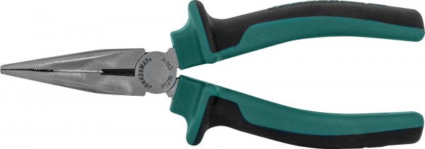 P1218 Длинногубцы изогнутые с двухкомпонентными рукоятками, 200 мм