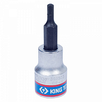 Насадка (бита) торцевая 3/8", HEX, 3 мм, L = 50 мм KING TONY 302503