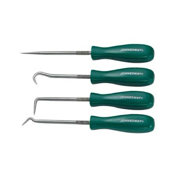 Набор крючков для демонтажа уплотнительных колец мини Jonnesway (4 предмета)