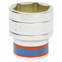 Головка торцевая стандартная шестигранная 1/2", 28 мм KING TONY 433528M