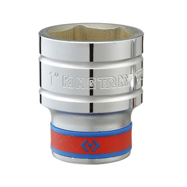 Набор торцевых головок с принадлежностями 1/2", шестигранные, 3/8-1&1/4", 24 предмета KING TONY 4532SR