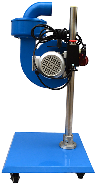 Мобильная установка для отвода выхлопных газов AE&T TG-2707604M (для шланга 76мм)