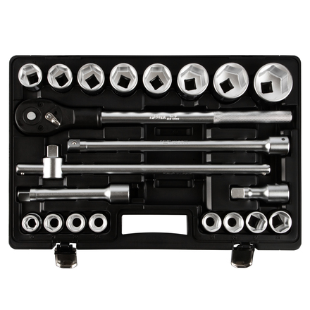 Licota ALK-6003F (ASK-10060) Набор торцевых головок 3/4" 6гр. 21пр., 19-50 мм