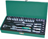 Набор головок торцевых S04H2141S, 1/4"DR, 4-13 мм, 41 предмет