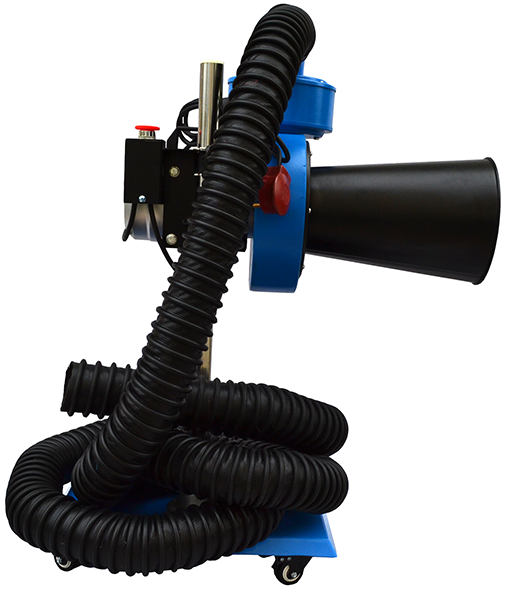 Мобильная установка для отвода выхлопных газов (4 м*76 мм) TG-2707604R