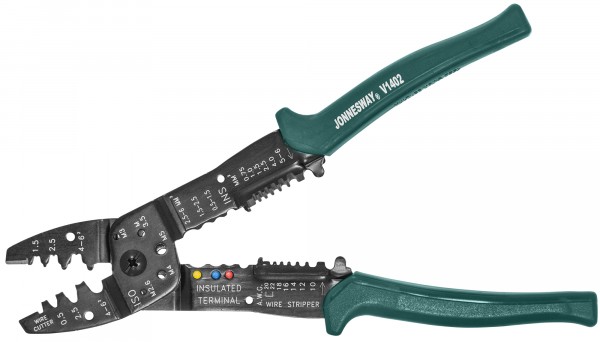 V1402 Обжиматель контактов профессиональный 8 в 1