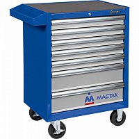 Тележка инструментальная серии «ПРИМА», 7 полок, синяя МАСТАК 521-07581B