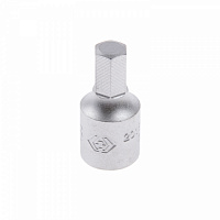 Насадка (бита) торцевая 1/4", HEX, 6 мм, L = 25 мм KING TONY 201506MX