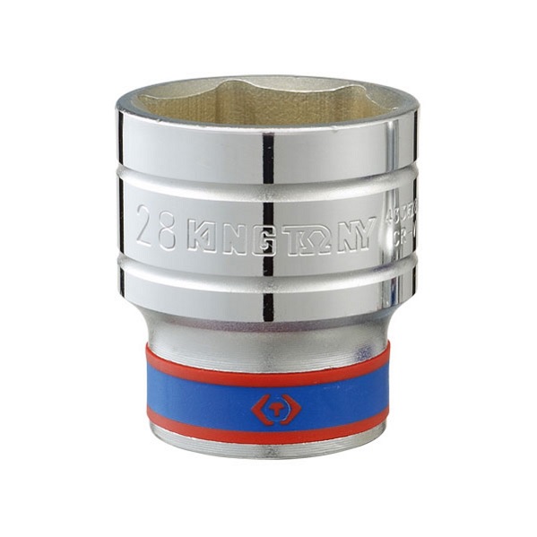 Набор торцевых головок 1/2", шестигранные, 10-19 мм, 11 предметов KING TONY 4311MR