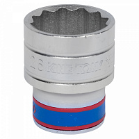 Головка торцевая стандартная двенадцатигранная 1/2", 26 мм KING TONY 433026M