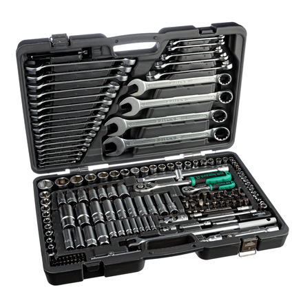 GARWIN PRO 641150 Набор ручных инструментов 1/4" и 1/2" 6 гр. 169 предметов