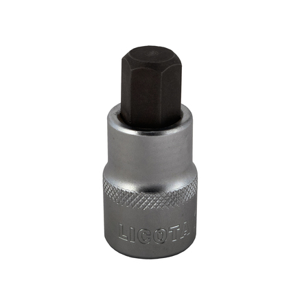 Licota H4H017A Головка торцевая с шестигранной вставкой 1/2" 17 мм L=100 мм