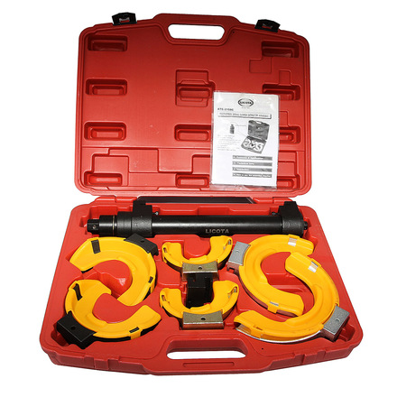 Licota ATC-2158C Стяжка пружин универсальная для подвески типа "Макферсон", усиленная, c защитными накладками