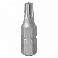 Вставка (бита) торцевая 1/4", TORX, T9, L = 25 KING TONY 102509T
