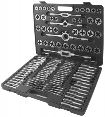 Набор метчиков и плашек Thorvik MTDS110 (110 предметов)