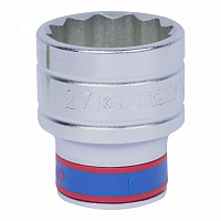 Головка торцевая стандартная двенадцатигранная 1/2", 27 мм KING TONY 433027M