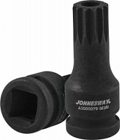 Насадка JONNESWAY AI050079 М16 tamperproof 1/2''DR для сливных пробок картеров агрегатов трансмиссий а/м VAG