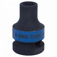 Головка торцевая ударная шестигранная 1/2", 8 мм KING TONY 453508M