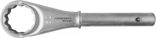 Ключ накидной усиленный Jonnesway W77A160, 60 мм, d29.5/345 мм