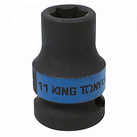 Головка торцевая ударная шестигранная 1/2", 11 мм KING TONY 453511M