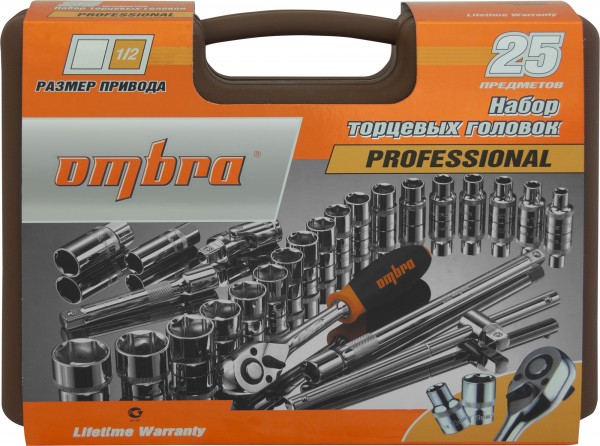 Набор инструментов Ombra 911225 (25 пр.)
